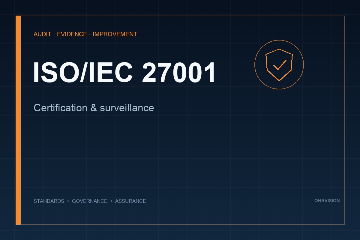 ISO/IEC 27001 Certification & Surveillance